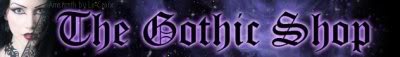 Buy ladies gothic clothing, gothic shoes & boots, gothic jewellery, clip in hair pieces and more from The Gothic Shop, www.the-gothic-shop.co.uk