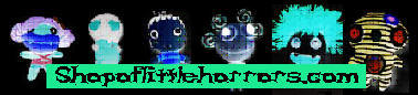 Welcome to the Shop Of Little Horrors - Home Of Hand-Made Alternative Fashion Dolls, Plush And Play-things.